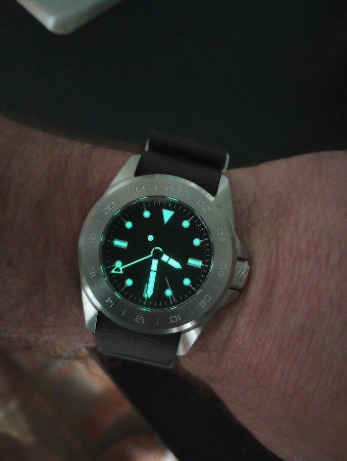 G*a様 namoki Divemaster ムーブメント調整済 Watch Dial: Divemaster Mother of Pearl Black | namokiMODS