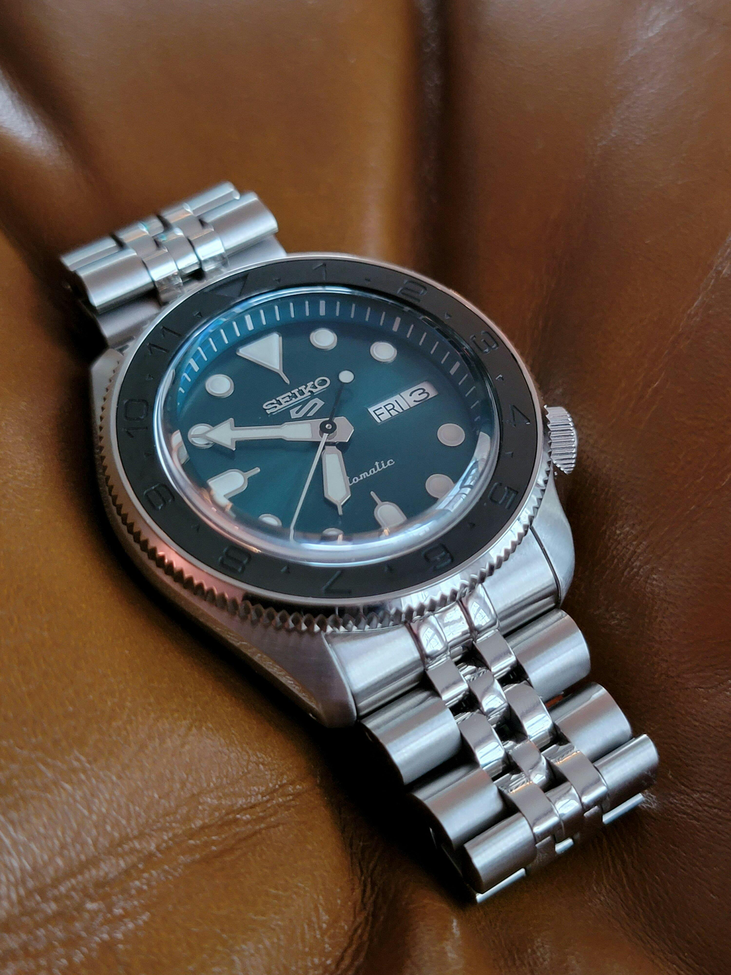 NMK307 - SKX/SRPD Sapphire Crystal w Date Cyclops – namokiMODS