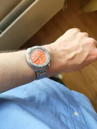 SKX007/SRPD Steel Bezel Insert: U1 Sandblasted