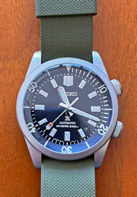 NMK946 Dual-Crown Dive Case: Steel Finish