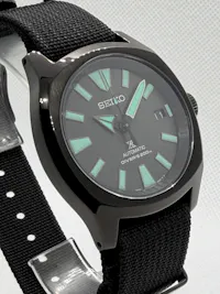 NMK932 Field Watch Case Bundle: PVD Black Finish