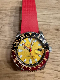 SSK Slim Sub Bezel: Steel Finish