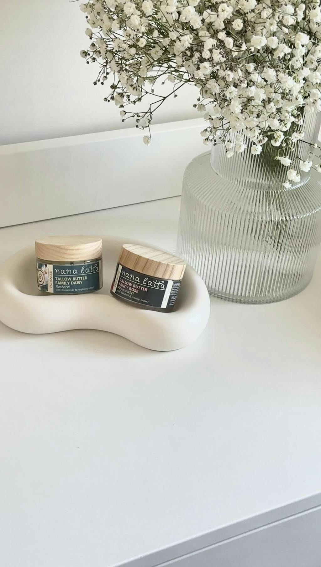 Tallow Butter Fancy Rose - with Bakuchiol & Rosehip extract