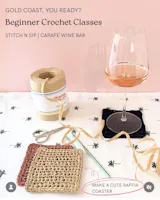 Beginner Crochet Class - Southport