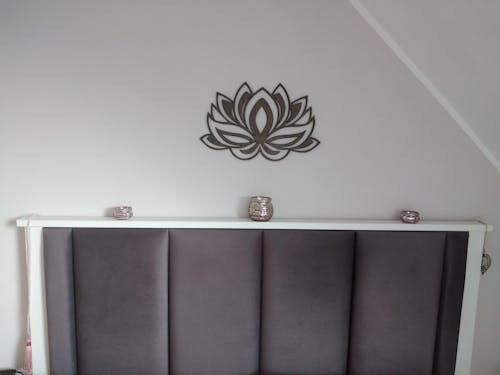 Wandbild Lotusblume V1