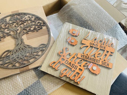 Wandbild Holz "Baum des Lebens" V1