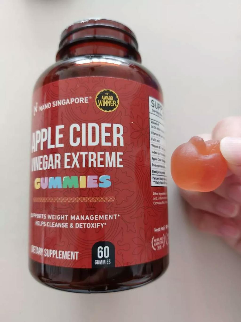 Apple Cider Vinegar Extreme Gummies ACV Gummies Singapore Nano