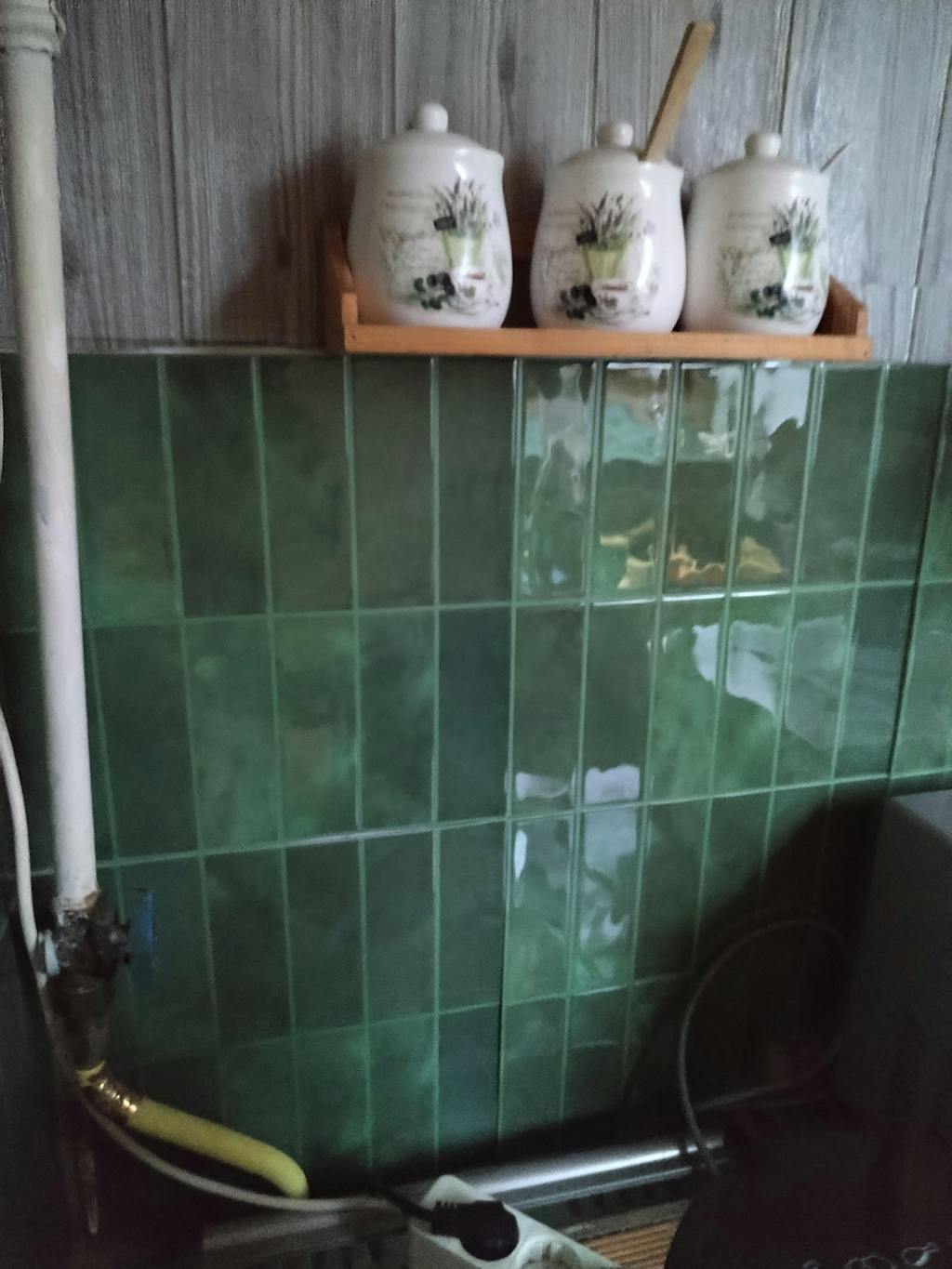 Stick&Done Falburkolat Bali Green - 10db - 30x30cm