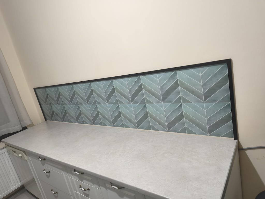 Stick&Done Falburkolat London Green - 10db - 32x25cm