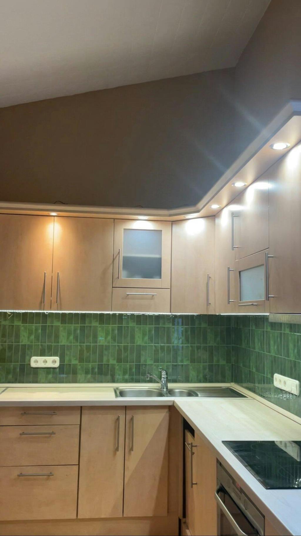 Stick&Done Falburkolat Bali Green - 10db - 30x30cm