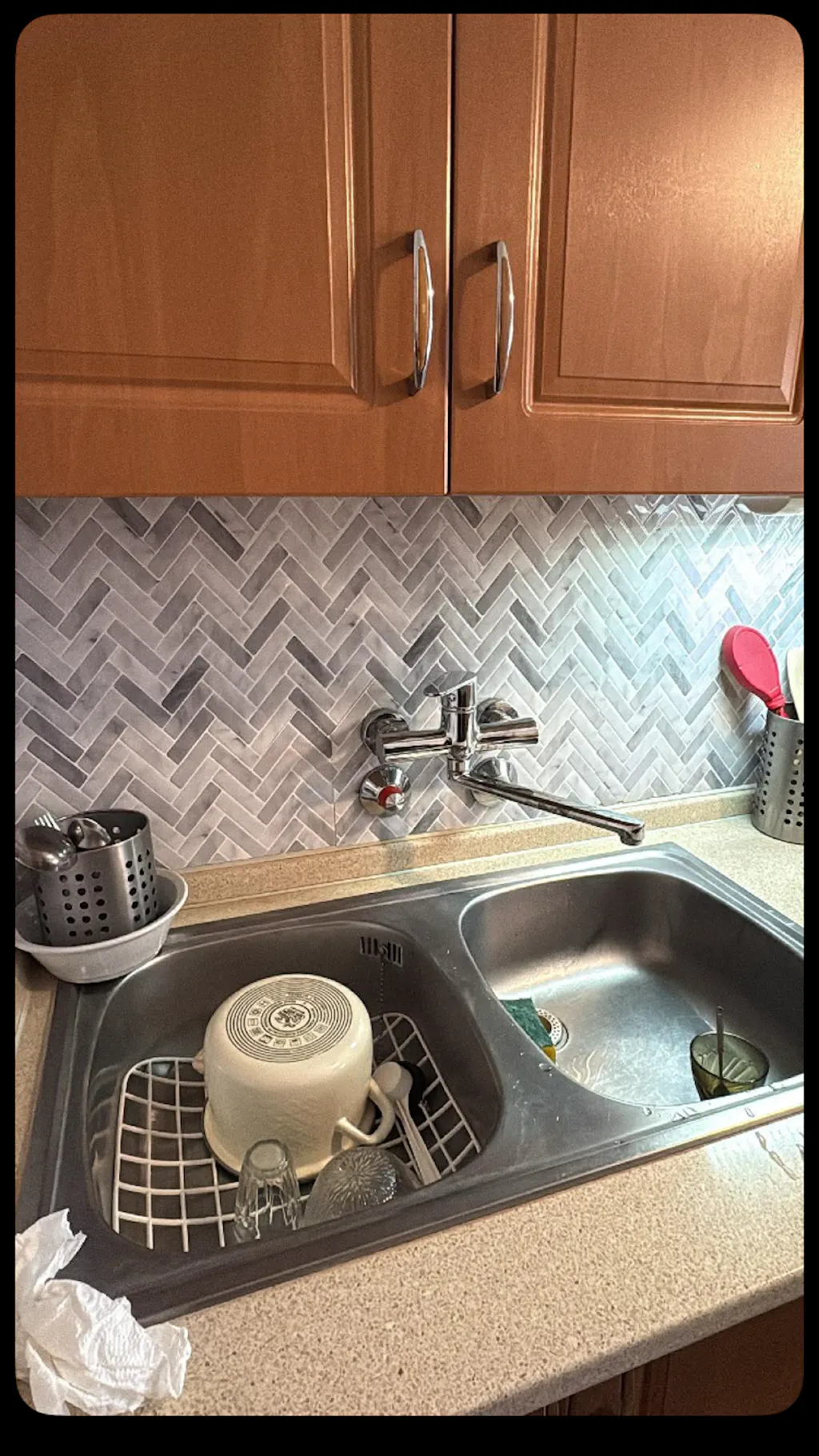 Stick&Done Falburkolat Chicago Gray - 10db - 30x30cm