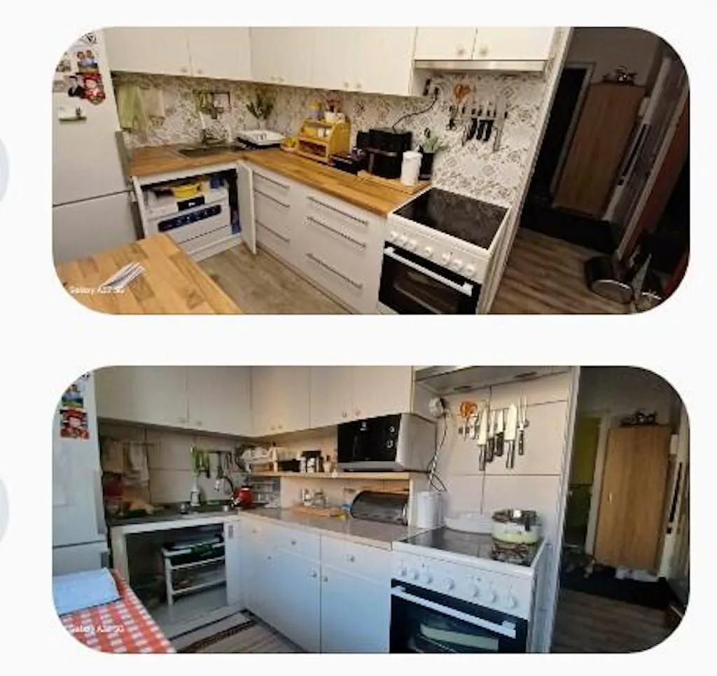 Stick&Done Falburkolat Madrid White - 10db - 23x23cm