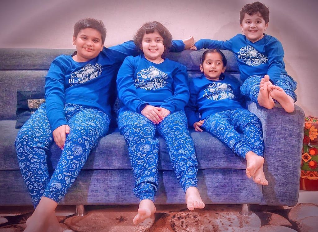 Harry Potter Platform 9¬¨¬®‚àö¬∂ Celestial Blue PJ Set for Family