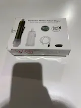 Outdoor Mini Filter Straw Set – TUP Carbon Fiber Water Purifier for Survival