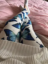 Butterfly Blue Ultimate Leggings