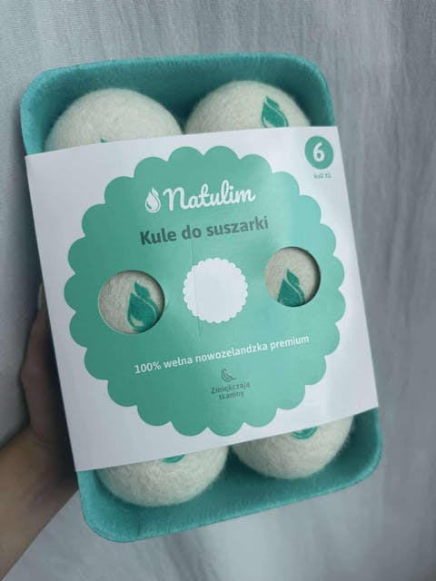 Wełniane kule do suszarki Natulim
