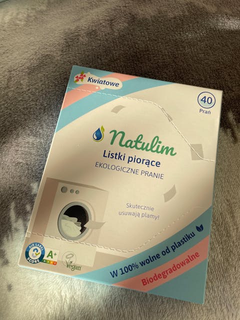 Eko listki do prania Natulim 40 prań