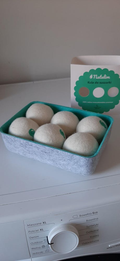 Wełniane kule do suszarki Natulim