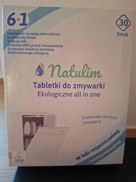 Eko kostki tabletki do zmywarki uniwersalne 6 w 1