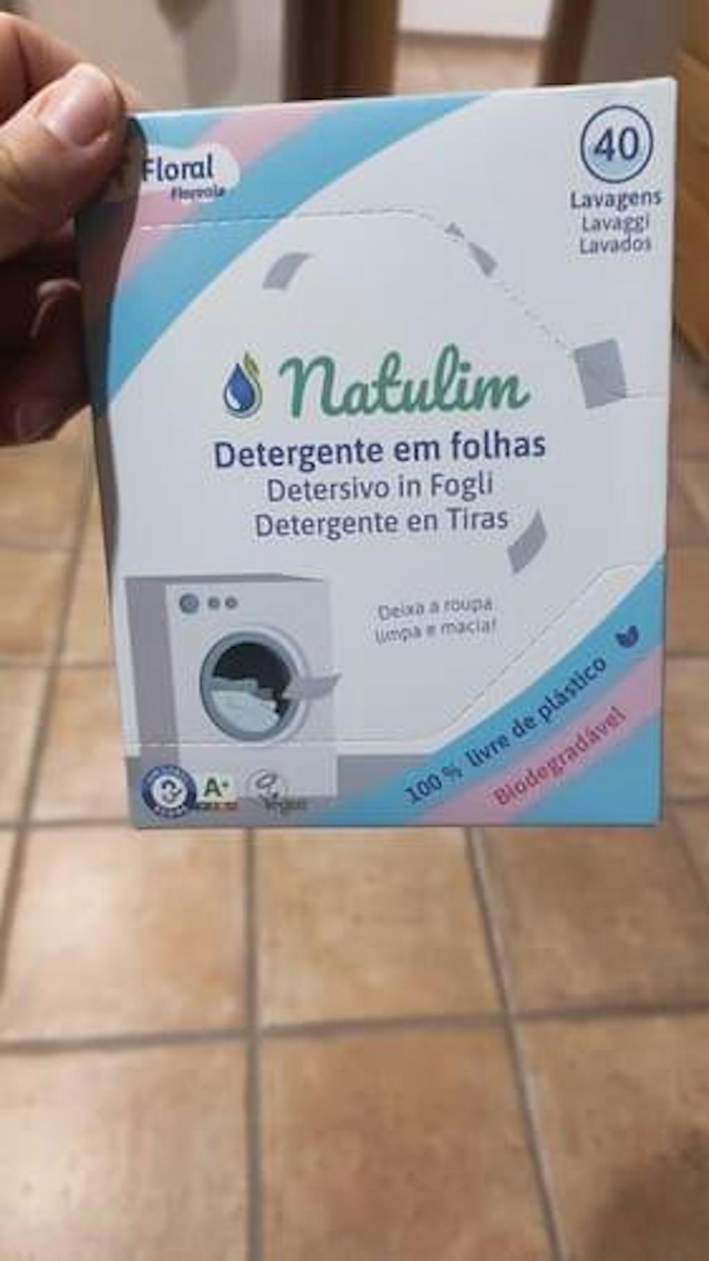 Eco-Tiras de lavar Natulim - 40 lavagens