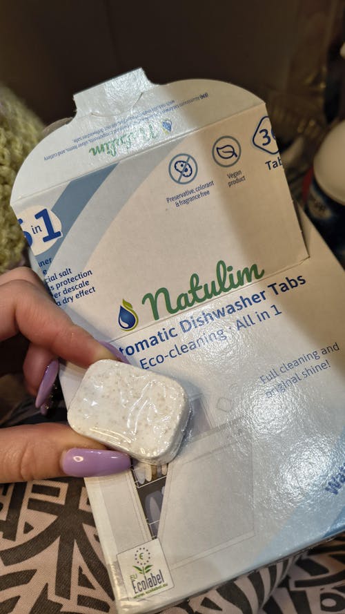 Detergent pentru Mașina de Spălat Vase 6 în 1 - 2+1 GRATIS