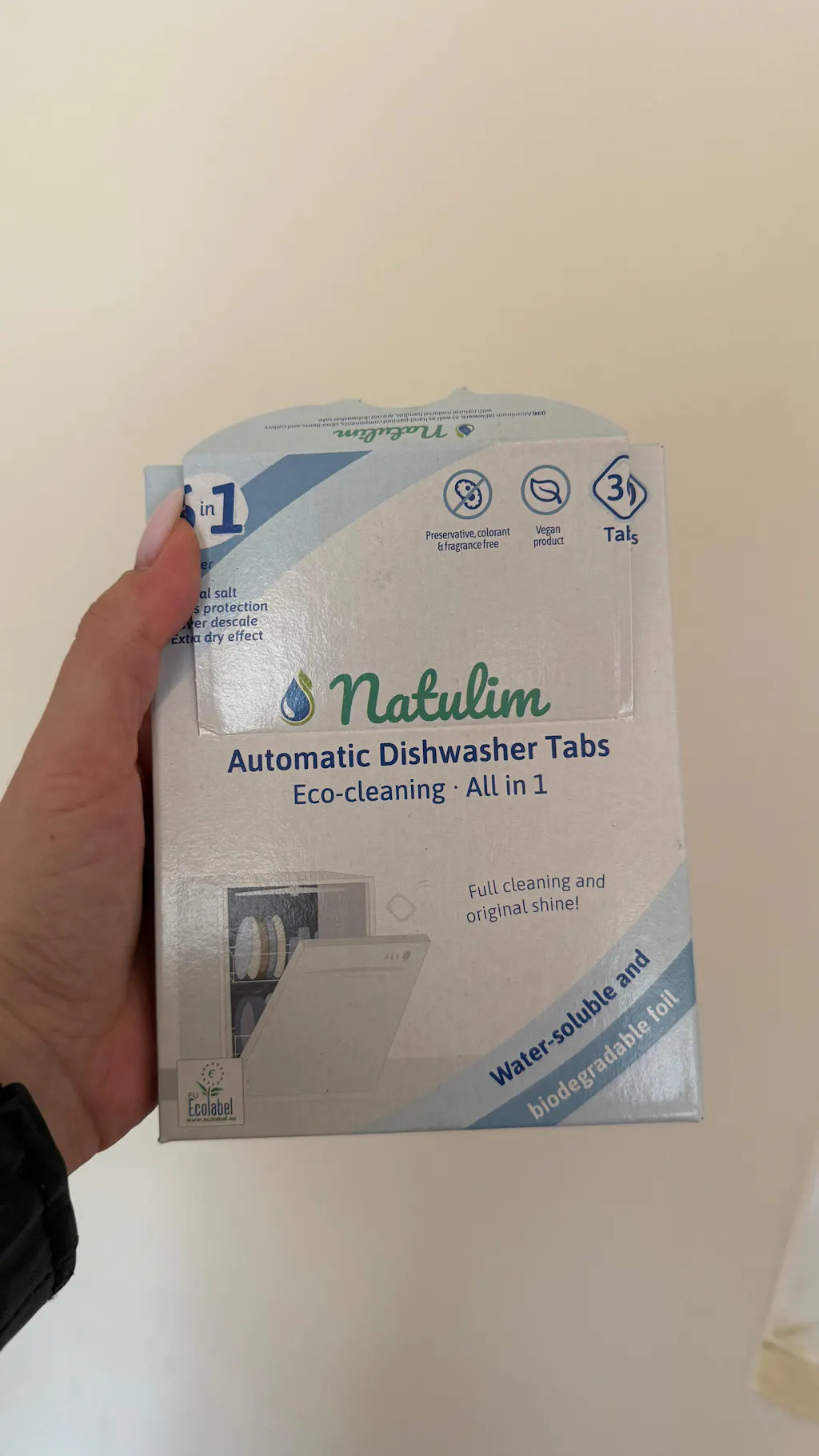 Detergent pentru Mașina de Spălat Vase 6 în 1 - 60 Spălări