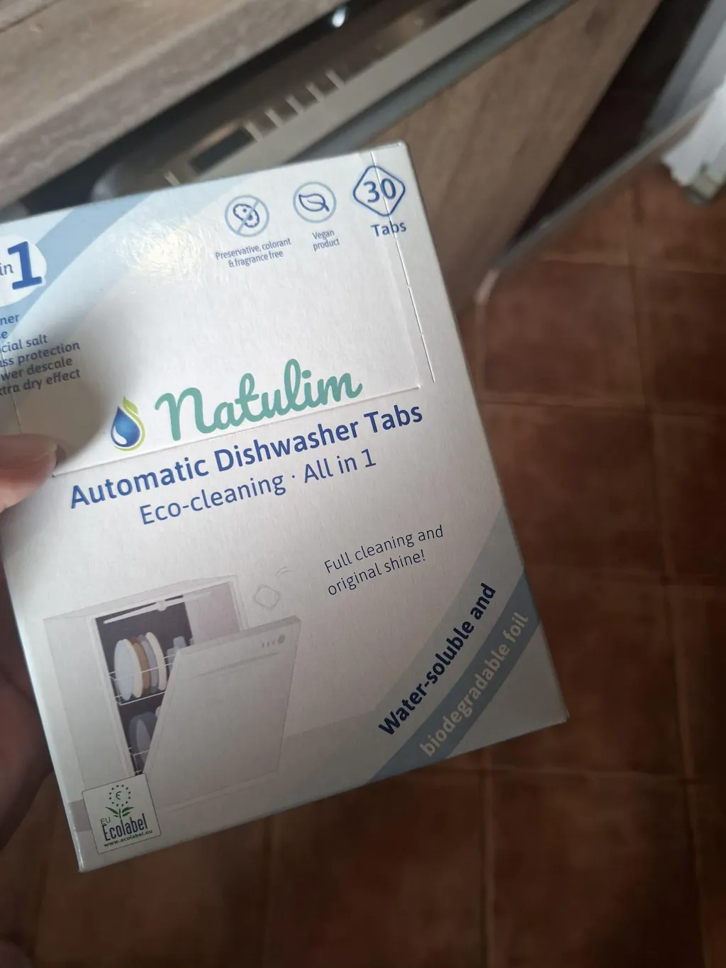 Detergent pentru Mașina de Spălat Vase 6 în 1 - 60 Spălări