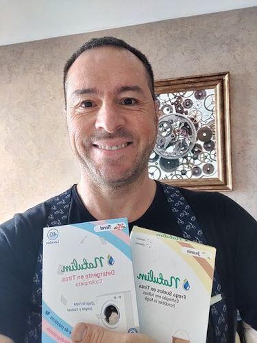 Eco-Tiras de Detergente 40 lavados Natulim