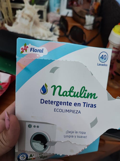 Eco-Tiras de Detergente 40 lavados Natulim