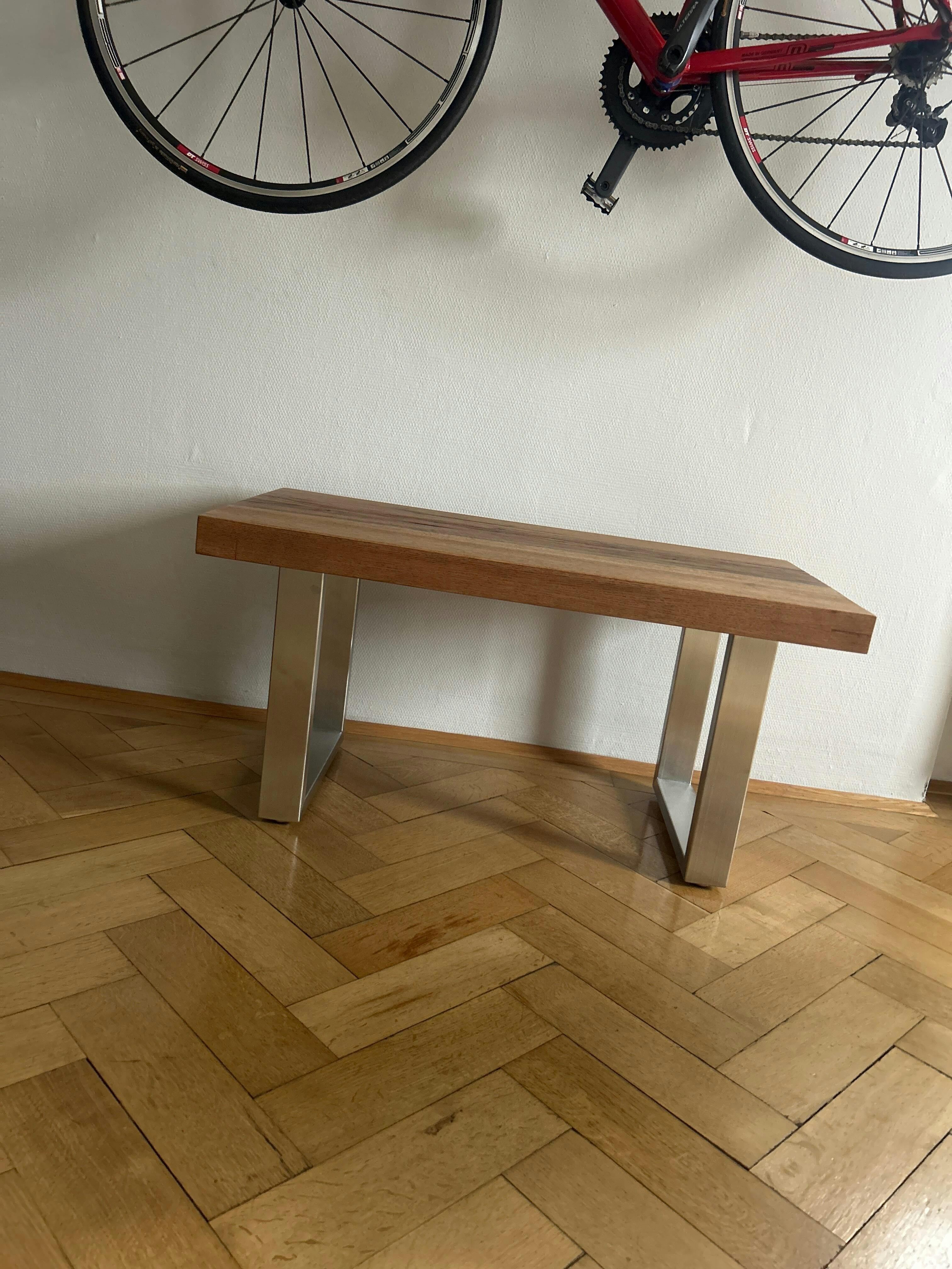 2er Set Möbelkufen RECHTECK - Edelstahl