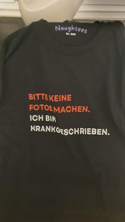 BITTE KEINE FOTOS
