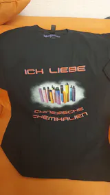 Ich liebe chinesische Chemikalien T-Shirt