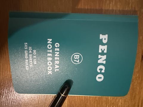 Soft PP Notebook B7 Green - türkis