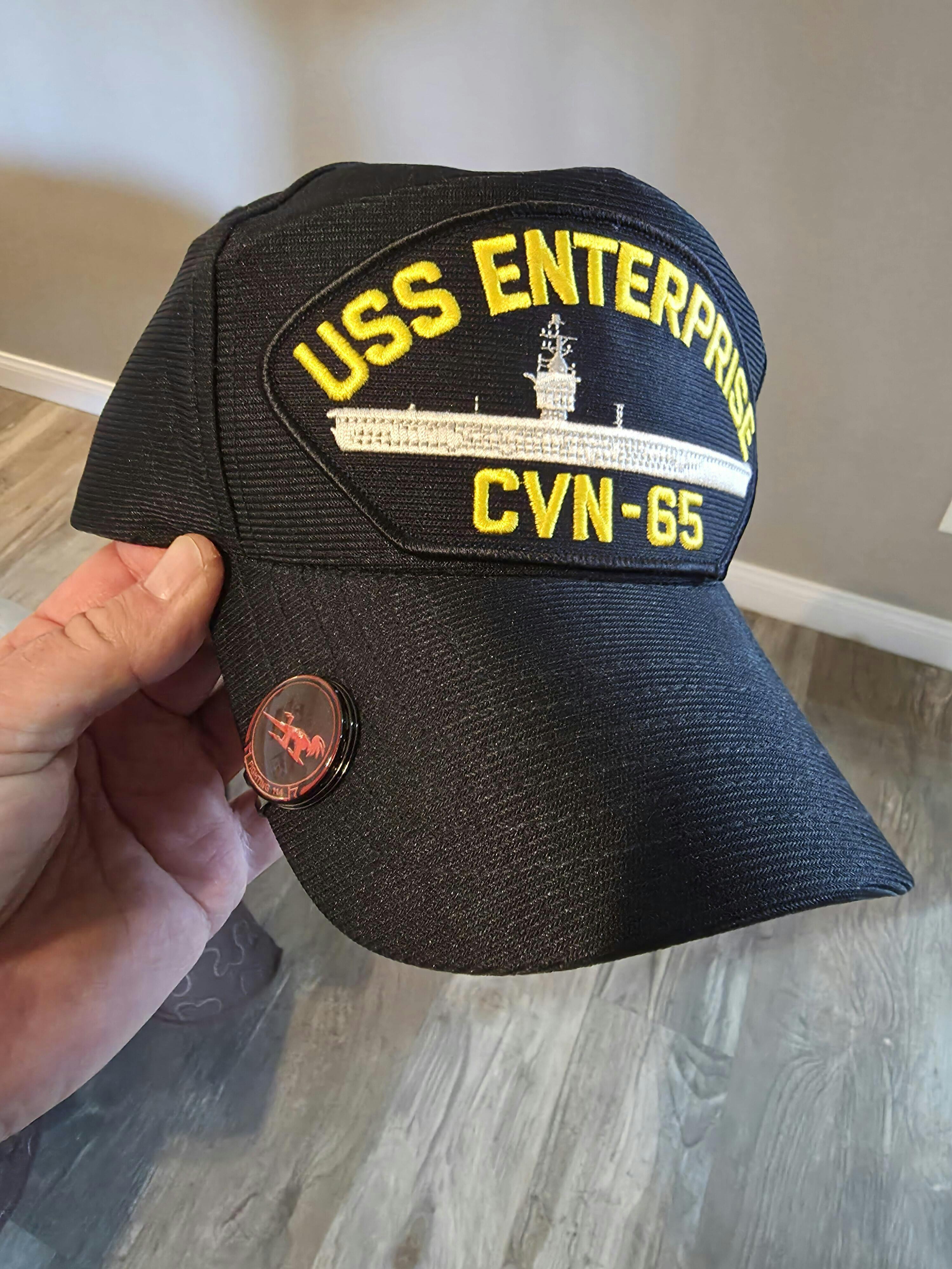 Navy USS Enterprise CVN-65 Hat – Armed Forces Gear