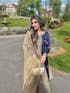 Shahi - Embroidered Readymade Three Piece in Navy Blue with Kurta, Trouser and Zari Net Dupatta