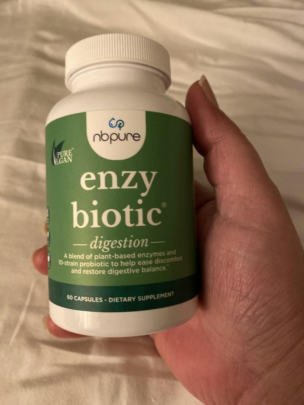 Enzybiotic Digestive Enzymes & Probiotics For IBS + Bloating NBPure