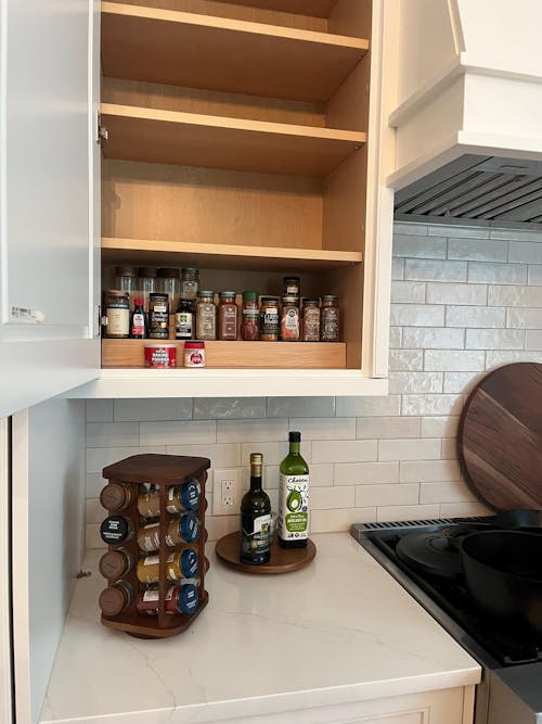 Custom Spice Organizer for Countertops & Upper Cabinets