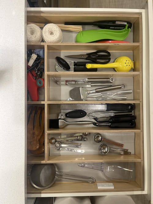 Custom Kitchen Drawer Organizer | Utensils, Silverware & Knife Storage