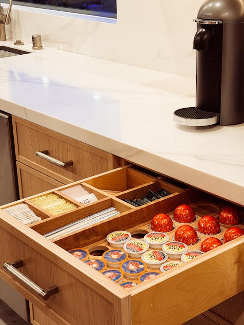 Spice Drawer Combination Customizable Organizer to Store Spices and Other Items