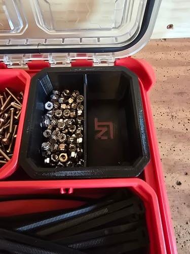 Milwaukee PACKOUT Low-Profile Organizer Small Divider Bins | Neat