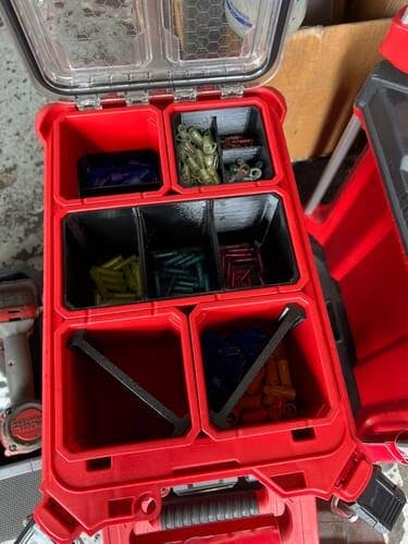 Milwaukee PACKOUT Organizer Large Divider Bins | Neat Tools