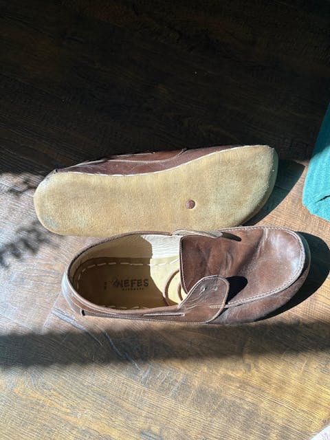 Barefoot Earthing Shoes Crazy Classic Brown Men