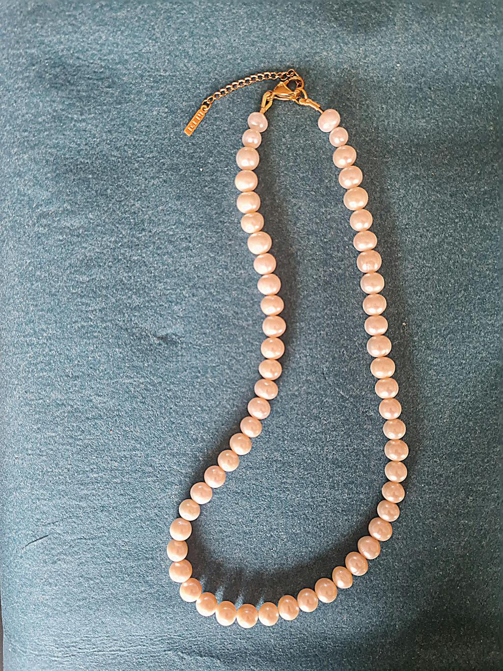 Le Collier Parfait Perles de Culture Roses