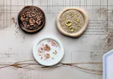 Vintage Floral Wax Seal Stamp (25mm)