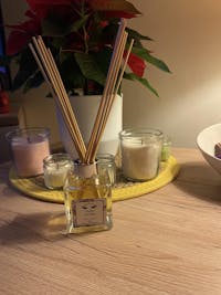 Bouquet parfumé - nuage de coton