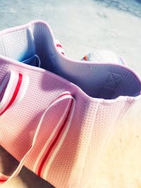 Ava (Pink) Neoprene Tote Bag