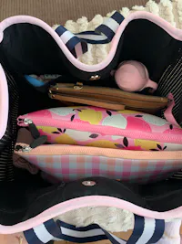 Aria (Pink) Nappy/Gym/Uni Neoprene Tote Bag