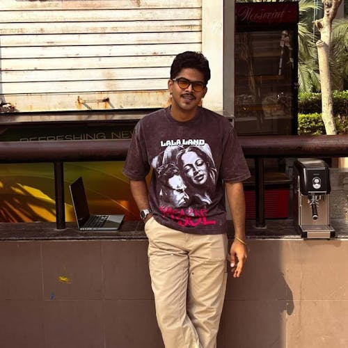 KAAGAZ KE PHOOL  RETRO WASH TEE UNISEX