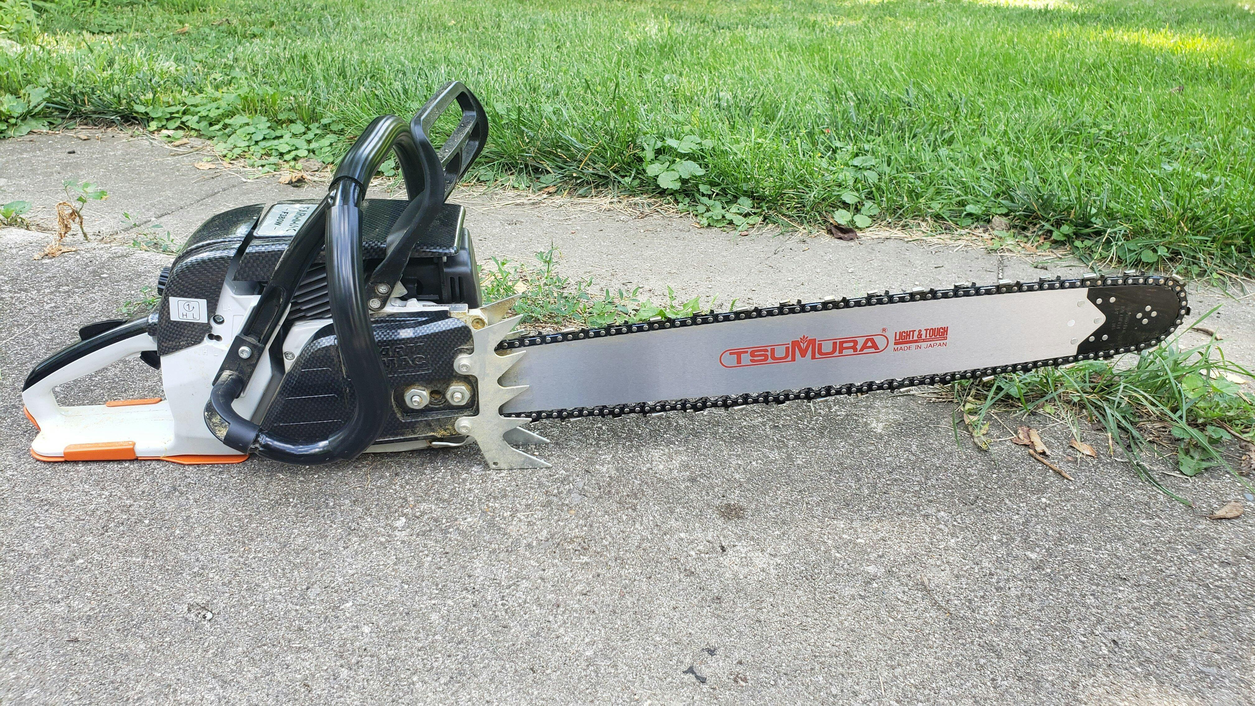 Gas Chainsaw FARMMAC F380W 72 70cc 24in 28 25 24 inch Farmtech