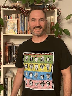 "Some Ghouls" Horror Rock Graphic Inspired by Rolling Stones Album Art, Men's 100% Cotton T-Shirt